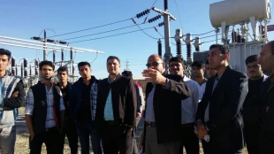 بازدید از پست 230 لارستان