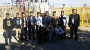 بازدید از پست 230 لارستان