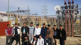 بازدید از پست 230 لارستان