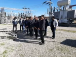 بازدید دانشجویان رشته الکترو تکنیک آموزشکده  از پست 66 کیلو ولت لارستان 4