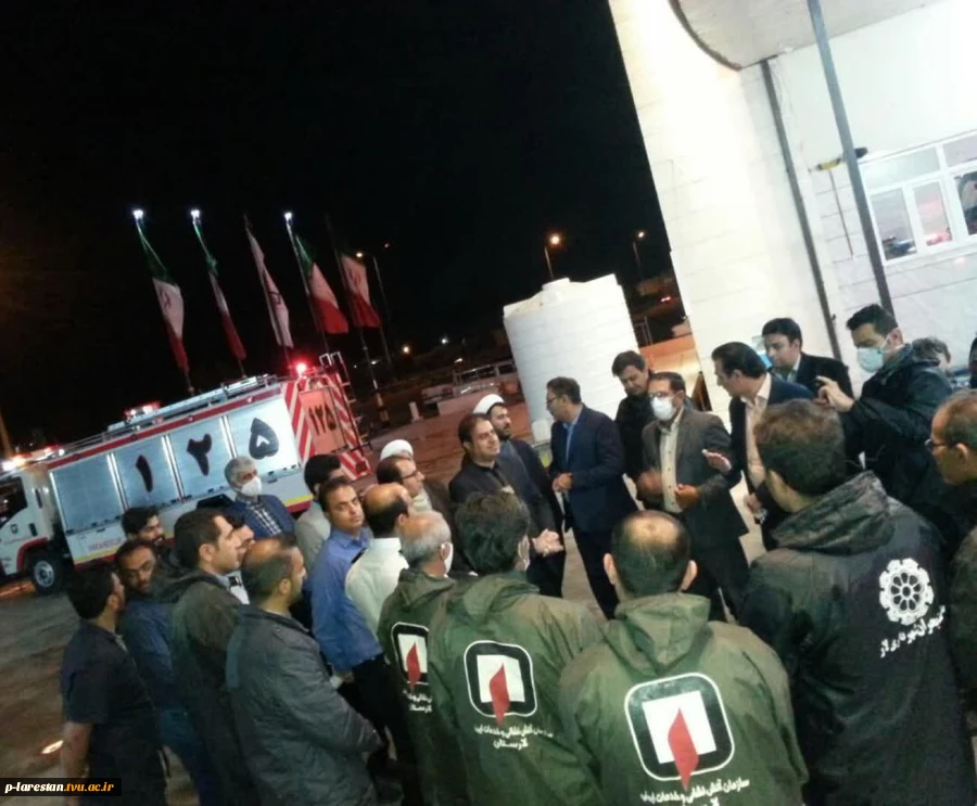 مشارکت وهمکاری آموزشکده فنی لارستان با ستاد مبارزه با کرونا