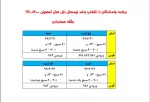 جاماندگان از انتخاب واحد991