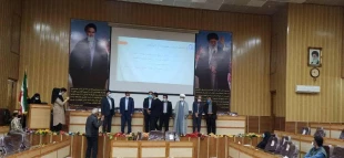 یکی از استادان آموزشکده فنی لارستان پژوهشگر برتر شهرستان شد 3