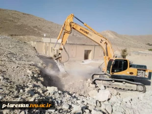 روند اجرایی احداثخوابگاه خیر ساز دانشجویان آموزشکده فنی لارستان 2