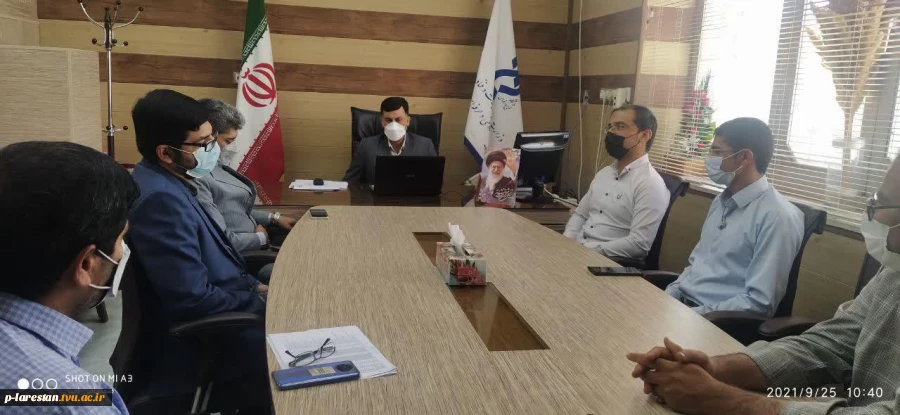 دیدار شهردار خور با ریاست آموزشکده فنی و حرفه ای لارستان به مناسبت آغاز سال تحصیلی جدید 2