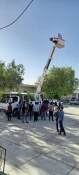 حضور اکیپ خط گرم شرکت‌ توزیع برق در آموزشکده ی فنی لارستان  6