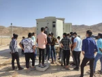 بازدید دانشجویان آموزشکده ی فنی لارستان از نیروگاه 10 مگاواتی برق خورشیدی کورده  5