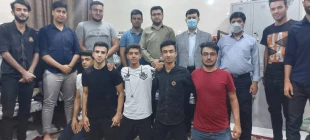 حضور ریاست آموزشکده به همراه استاد مشاور روانشناسی در خوابگاه دانشجویان آموزشکده فنی لارستان 5