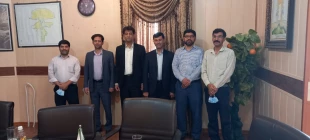 دیدار مسئولین آموزشکده فنی لارستان  با شهردار جدید شهر خور 2