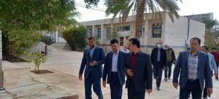 بازدید معاون استاندار و فرماندار ویژه لارستان از آموزشکده فنی و حرفه ای  5