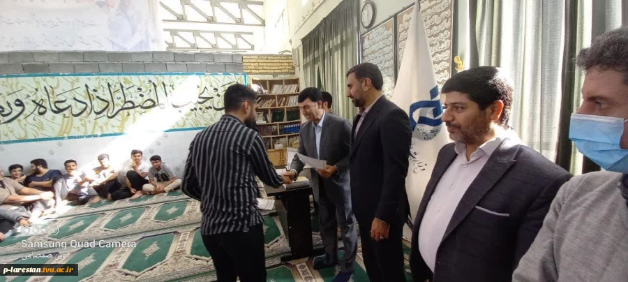 مراسم روز دانشجو با حضور فرماندار در آموزشکده فنی لارستان  12