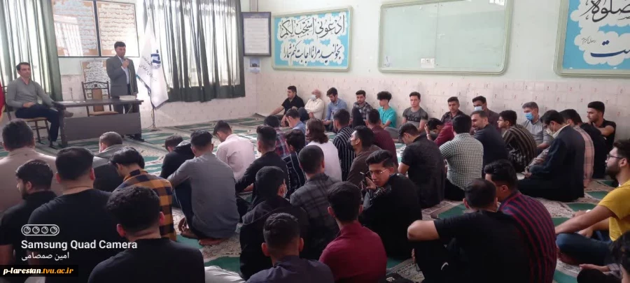 مراسم روز دانشجو با حضور فرماندار در آموزشکده فنی لارستان  13