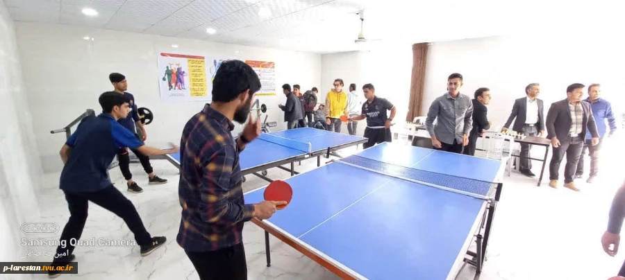 افتتاح باشگاه ورزش آموزشکده فنی لارستان در ویژه برنامه گرامیداشت روز دانشجو 5