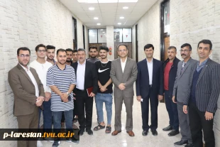 بازدید رئیس دانشگاه فنی و حرفه ای استان فارس از آموزشکده فنی و حرفه ای پسران لارستان 7