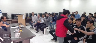 برگزاری  جلسه ی پرسش و پاسخ و تریبون آزاد در آستانه انتخابات توسط  آموزشکده فنی و حرفه ای لارستان  2