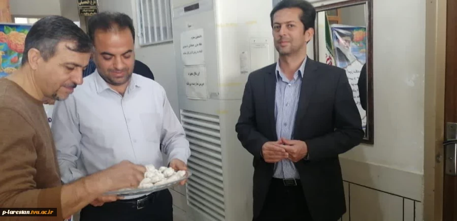 رونمایی از سفره هفت سین آموزشکده فنی لارستان  5