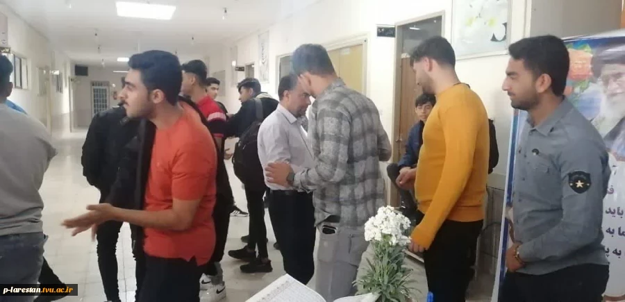 رونمایی از سفره هفت سین آموزشکده فنی لارستان  6