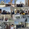 اردوی راهیان پیشرفت دانشجویان و بازدید از خط تولید کارخانه سیمان لارستان 2
