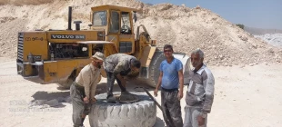 اردوی راهیان پیشرفت دانشجویان و بازدید از خط تولید کارخانه سیمان لارستان 5