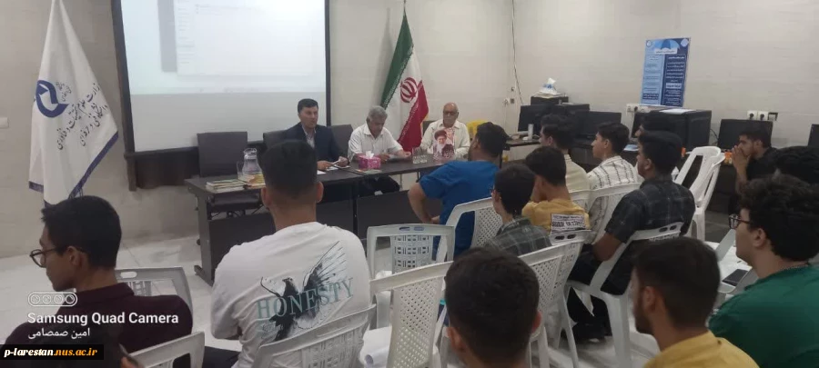 جلسه ی توجیهی دانشجویان جدید الورود آموزشکده ملی مهارت پسران لارستان برگزار شد.  4