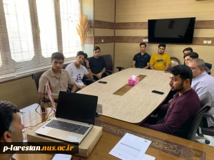 اولین نشست ریاست دانشگاه ملی مهارت مرکز پسران لارستان با اعضای بسیج دانشجویی  4
