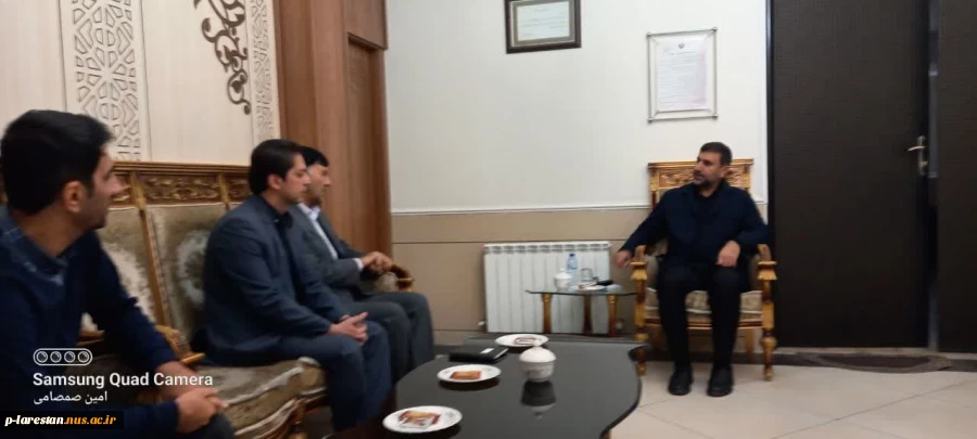 دیدار ریاست و کارشناسان دانشگاه ملی مهارت واحد لارستان با جناب آقای دکتر دهقان معاون محترم استاندار و فرماندار ویژه لارستان 3