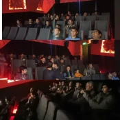 حضوردانشجویان  در سینما بهمناسبت  گرامیداشت 16 آذر. 4