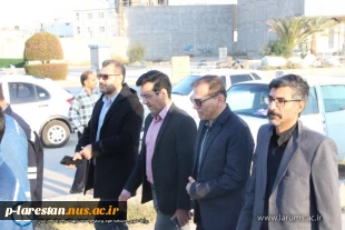 حضور جمعی از کارکنان دانشگاه ملی مهارت واحد لارستان در پویش  " سلامتی را قدم بزن" 
 3