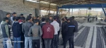 اردوی راهیان پیشرفت دانشجویان دانشگاه ملی مهارت لارستان و بازدید از تنها شرکت تولید تیر برق در جنوب استان فارس  2