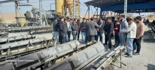 اردوی راهیان پیشرفت دانشجویان دانشگاه ملی مهارت لارستان و بازدید از تنها شرکت تولید تیر برق در جنوب استان فارس  8