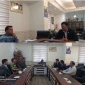 دیدار جمعی از کارکنان و اساتید دانشگاه ملی مهارت با فرماندار لارستان
