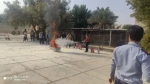 همزمان با گرامیداشت 16 آذر آموزش اطفاء حریق ویژه دانشجویان برگزار گردید . 2