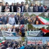 گزارش تصویری از حضور جمعی از اساتید و کارکنان آموزشکده پسران لارستان در راهپیمایی22 بهمن 1404 6