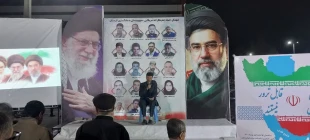 تجمع حماسی دانشگاهیان لارستان 2